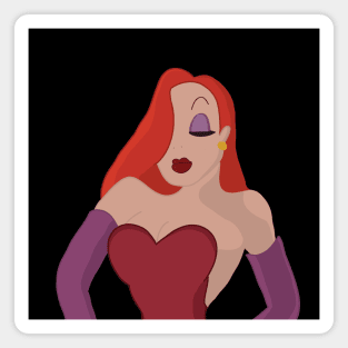 Jessica Rabbit (No Background) Magnet